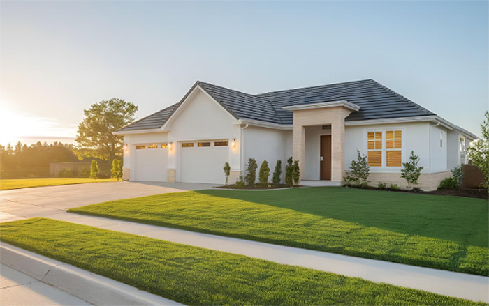 Virginia home with sold sign representing 3-year low mortgage rates
